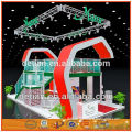 20' x 20' two tier,double deck booth display stands for trade show exhibition display from shanghai in China